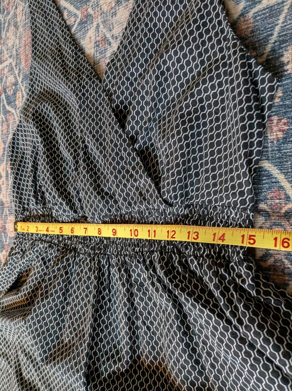 Avenue Black & White Midi Dress - Picture 3 of 10